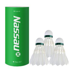 낫소 배드민턴 셔틀콕 NSC-703 alpha (깃털)