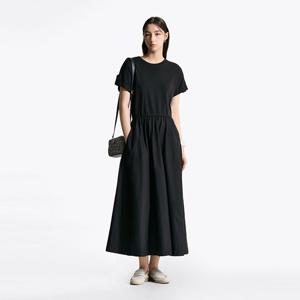 [공식][타미힐피거] 모던 믹스 원피스 (T22F6TDR031WT1BDS)