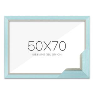 아트박스/퍼즐사랑 퍼즐액자 50x70 고급형 모던블루