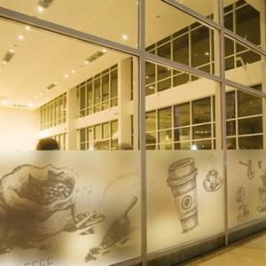 아트박스/낭만창고 dgse034-빈티지카페-반투명시트지