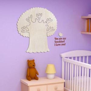 아트박스/디자인베이 [우드스티커] 행복드림 (반제품)