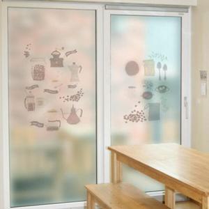 아트박스/꾸밈 ch597-커피카페_유리문시트지