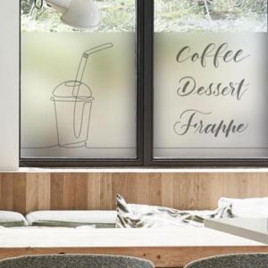 아트박스/꾸밈 gb436-카페메뉴캘리_글라스시트지