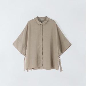 [앤클라인(여성의류)]린넨 블랜디드 돌먼핏 블라우스 9H2BL3880