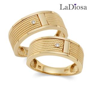 라디오사 18K 커플링 세트 G18B-0254RO 남녀한쌍