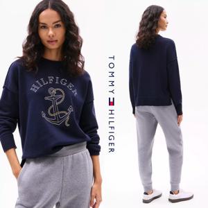 타미힐피거 TOMMY HILFIGER XW04289 여자 앵커 로고 니트 스웨터