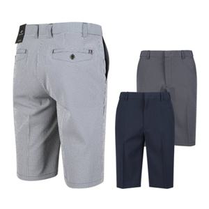 보스케 남자 여름 골프웨어 골프 히든밴드 잔체크 반바지 LB250619234