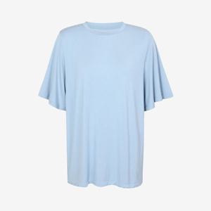 [[세컨스킨]] 프리미엄 모달 프릴소매 탑ST5129