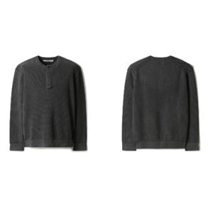 시리즈 역시즌[series] 헨리넥 다잉 니트  (SAWAW24021CHX)