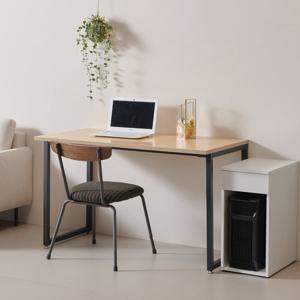 콤팩트 1인용 철제 책상 테이블 식탁 120cm P0000ROD