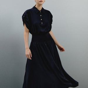 [아이잗컬렉션(피)]슬림 밴딩 웨이스트 원피스  CR8A0OP321