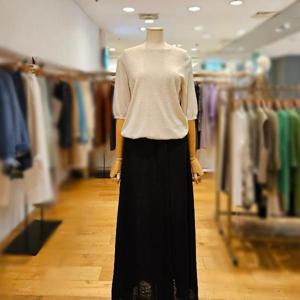 [에잇타임즈]  8TESSNT2505_캐시미어 혼방 실크 5부니트