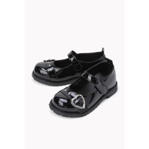 [베네통키즈]메리제인 하트 로퍼QCSH06541BK