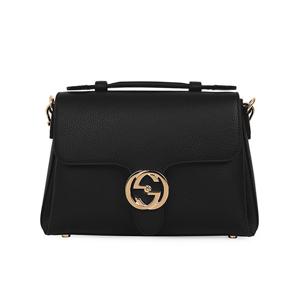 구찌 GG 인터로킹 탑 핸들 체인 숄더백 블랙 510302 CAO0G 1000