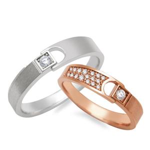 라디오사 18K 커플링 LK18JJ-10422WM 남녀한쌍