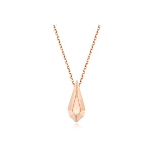 [티르리르]글리머 듀 핑크실버 목걸이 TNESVP08039M