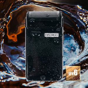 대우 IPX6 방수등급 여행용 간편 충전식 전기면도기 DES-KP709 초박막 면도망 건습식 플로팅커터헤드 C타입충전