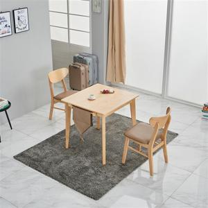 우아미가구 카나 원목 2인 식탁 테이블 의자 세트