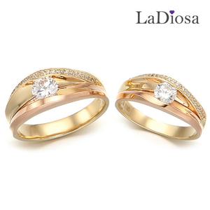 라디오사 18K 커플링 G18G2-4648RO 남녀한쌍세트