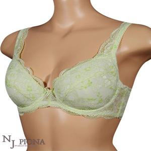 여성스러운 빅사이즈 자수레이스 와이어 E컵 풀컵