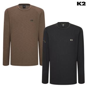 K2 남성 KMU25201 기능성 긴팔티셔츠 ALP DELTA 라운드 티셔츠 - KMU25201-GS