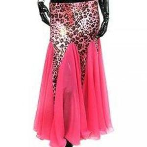 패션] BDS4801 호피무늬8쪽인어치마 여성 밸리스커트