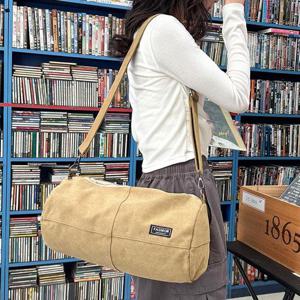 [잇백잇슈] 원통형보스턴숄더백 캐주얼 보스턴 데일리