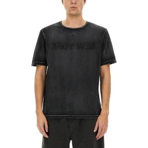 HELMUT LANG GARMENT-DYED NEW YORK T-SHIRT O10HM508001