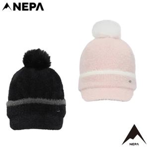 네파 (7LF7426) 남여 공용 가을겨울 국산 로지 방울 캡 비니 방한모자