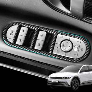 [DKMALL]아이오닉5 페이스리프트 튜닝 윈도우스위치 카본 커버