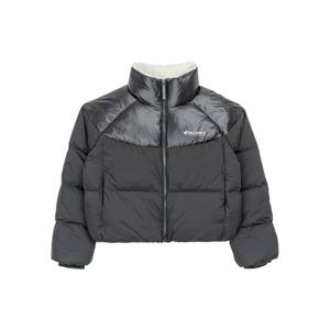 디스커버리 여성 올리브 크롭 RDS 다운 숏패딩 DWDJ97046BKS