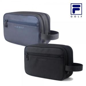 [휠라 골프]휠라 FG3BGD3800X 2지퍼 빅로고 골프 파우치백 클러