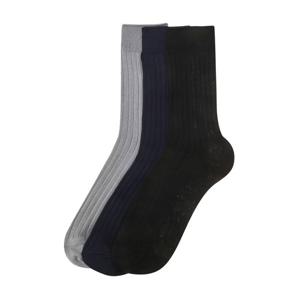 JUSS5F020G2 선물박스포장] 남성 골지 실켓 장목양말 3종세트