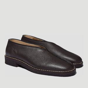 르메르 파이프 크레페 콘트라스트 스티치 로퍼 FO0248 LL205 BR