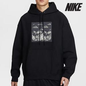 [나이키]나이키 후드티 /W2- HV4115-010 / 남성 솔로 스우시 풀