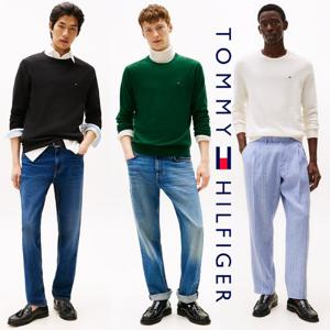 타미힐피거 TOMMY HILFIGER 9596273 남자 에센셜 크루넥 코튼 스웨터
