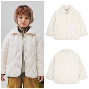 빈[BEEN]HP BZ61JP01IV 아이보리 퀼팅 자켓PG