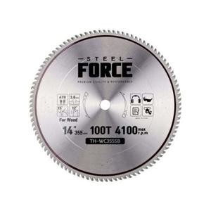 스틸포스 14 원형 목공용 톱날 100T TH-WC355SB IST 스틸포스 TH WC355SB 14 목공용톱날 100T