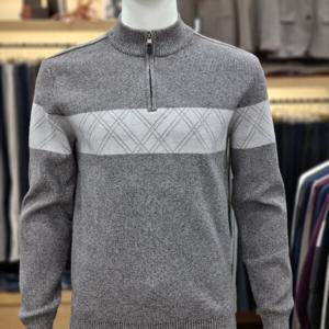 [피에르가르뎅]가을겨울신상 전판조직 블럭하프집업PPKR4301951_