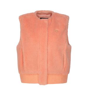 M 파리게이츠골프조끼 NQC 521C4JV252_CO [23 WINTER] 여성 백 바니 로고 셰르파 베스트