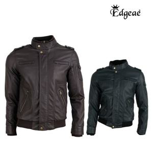 엣지애 남성 후드탈착 털안감 가죽 자켓 MCOWS7130R7