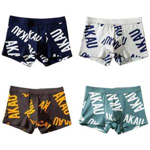 남자 여행 스타일 패션 속옷 프린팅 면팬티 드로즈형