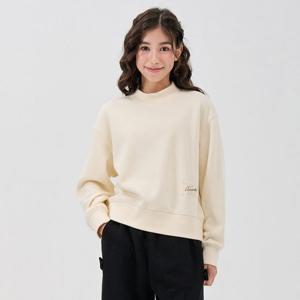 [오션스카이]여아 밍크 기모 모크넥 맨투맨 티셔츠-EFJG5190D05