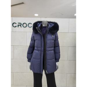 [크로커다일레이디]탈부착 폭스카라 다운패딩CLEWDW108-NY_BP