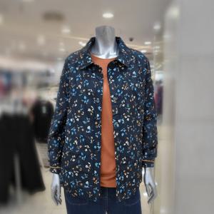 [크로커다일레이디]셔츠카라 패딩CLEWPD201-DN_BP