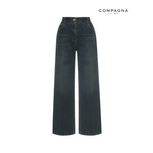 [꼼빠니아]일자핏 라인 데님 팬츠-CW24XC1302077B