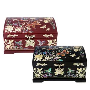 [박씨상방] 나전 아리랑 오르골 꽃나비보석함(16형)