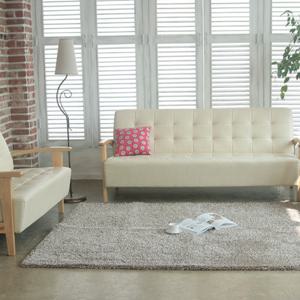 [갤러리데코]플레인 샤기 카페트 소형 러그 100x150