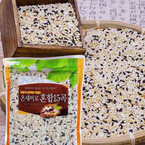 푸드마인 국산 혼합곡 15곡 800gx6봉 최신도정 잡곡