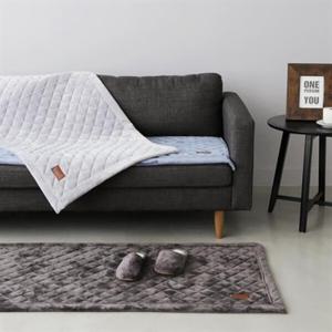 아트박스/보웰 더블 소프트 극세사 소파패드 4인